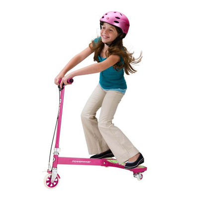 Razor PowerWing Pink Girls Caster Scooter (Sweet Pea) - Open Box