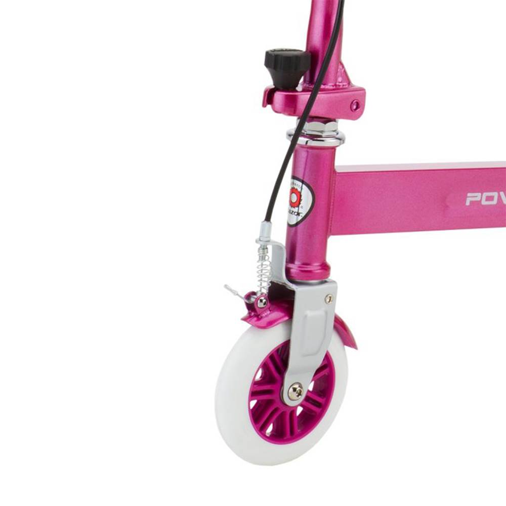 Razor PowerWing Pink Girls Caster Scooter (Sweet Pea) - Open Box