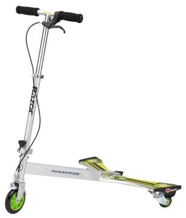 Razor PowerWing DLX 3-Wheel Caster Scooter - Open Box