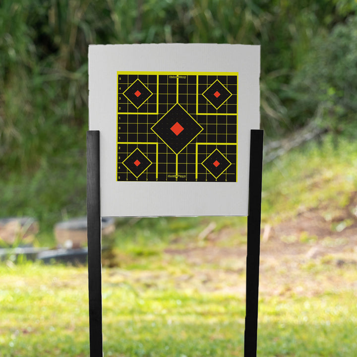 Birchwood Casey Adjustable Target Stand w/6 Uprights & 1 Target Backer(Open Box) - VMInnovations