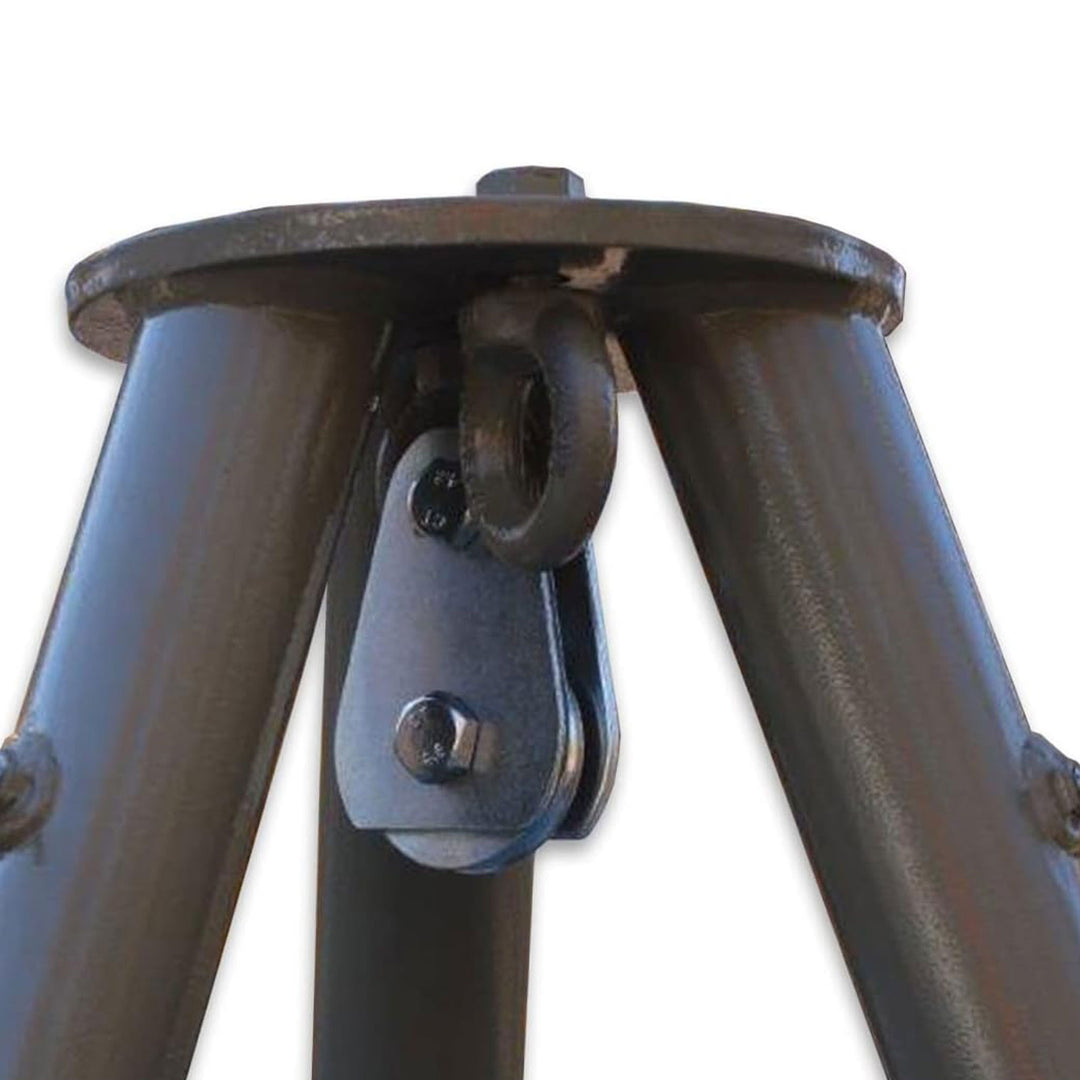 Boss Buck Heavy Duty Steel Tripod Header with 1000 Pound Pulley System (Used)