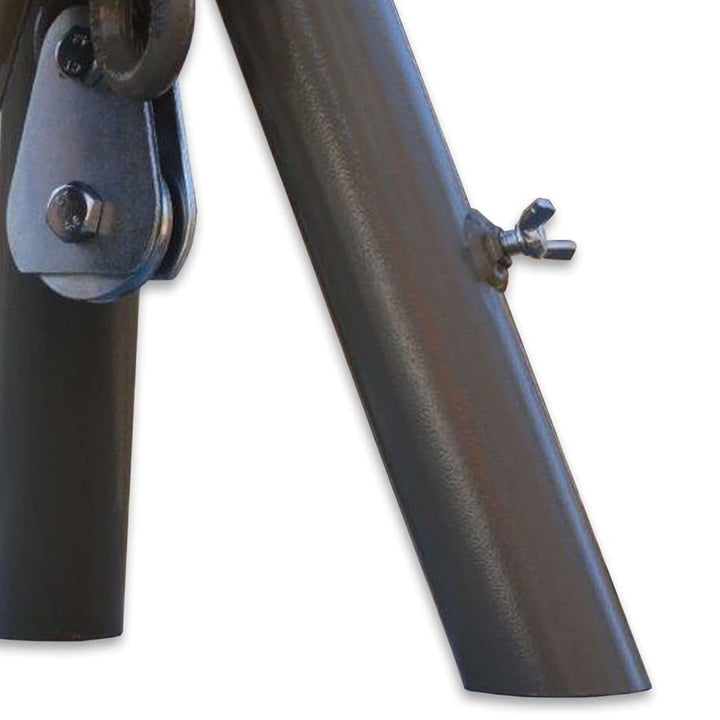 Boss Buck Tripod Header with Pulley, Deer Feeder Attachment, Feeder Not Included