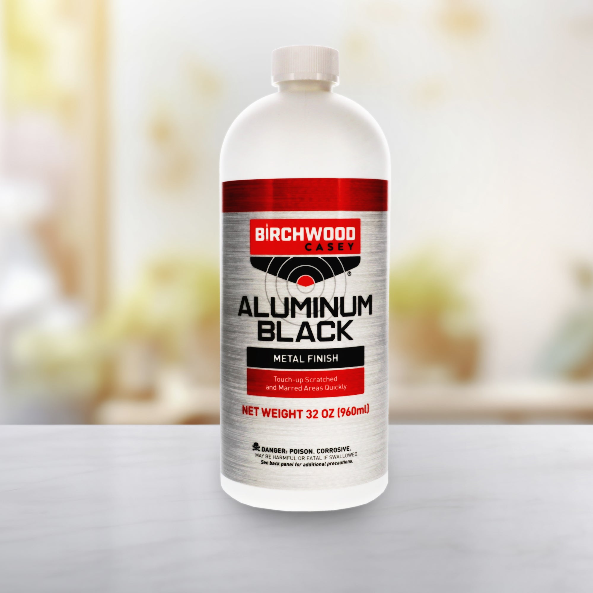Birchwood Casey 15132 Aluminum Black Metal Finish Touch Up, 32 Fluid Ounces - VMInnovations
