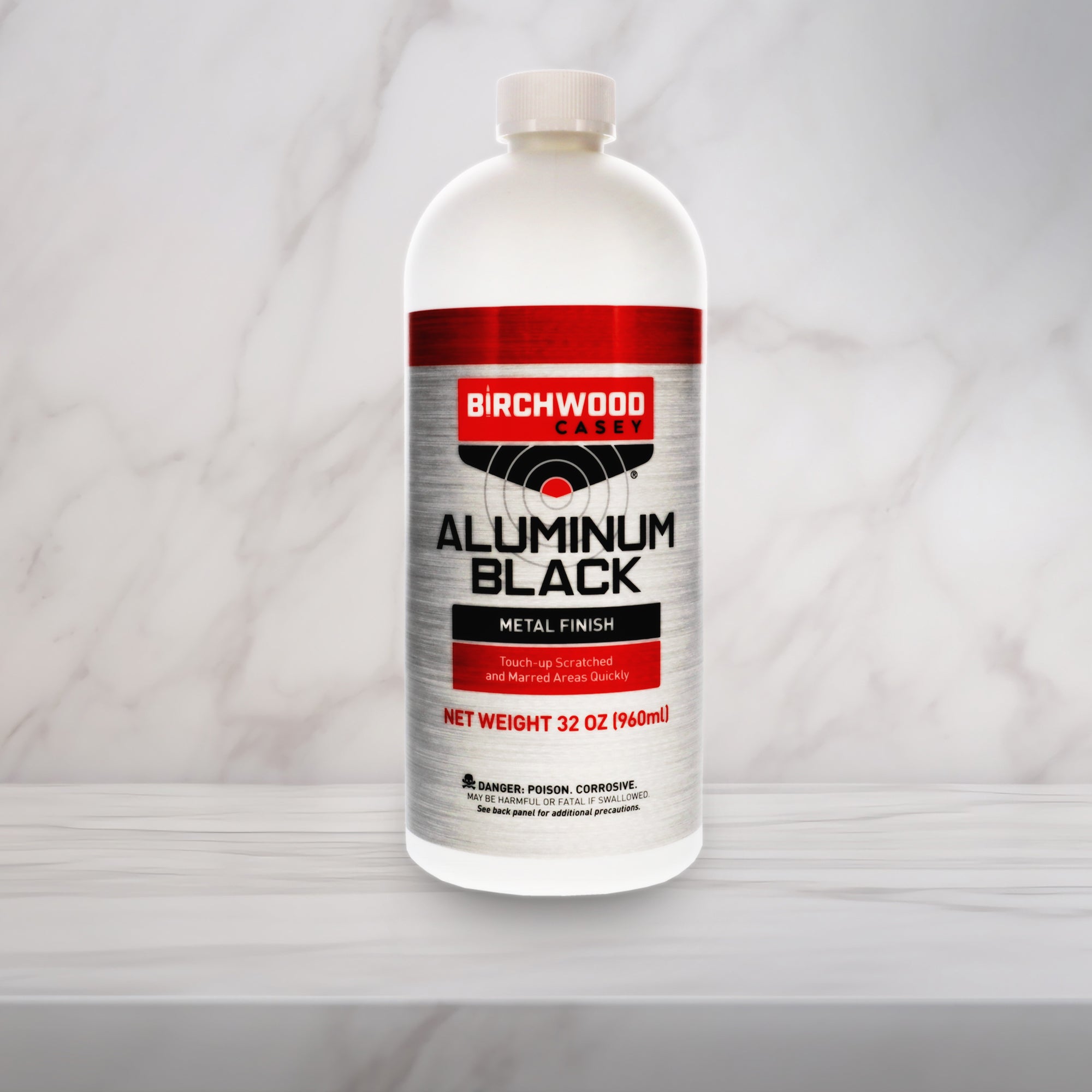 Birchwood Casey 15132 Aluminum Black Metal Finish Touch Up, 32 Fluid Ounces - VMInnovations