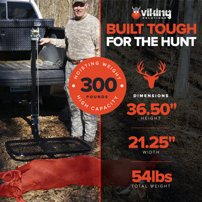 Viking Solutions SWIVELIFT Hitch Loading Assistant for Game Animals (Used) - VMInnovations