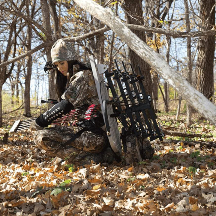 Muddy Pro Climbing Sticks w/Rope Cam Attachment, Tree Stand Hunting Gear, 4 Pack - VMInnovations