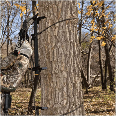Muddy Pro Climbing Sticks w/Rope Cam Attachment, Tree Stand Hunting Gear, 4 Pack - VMInnovations
