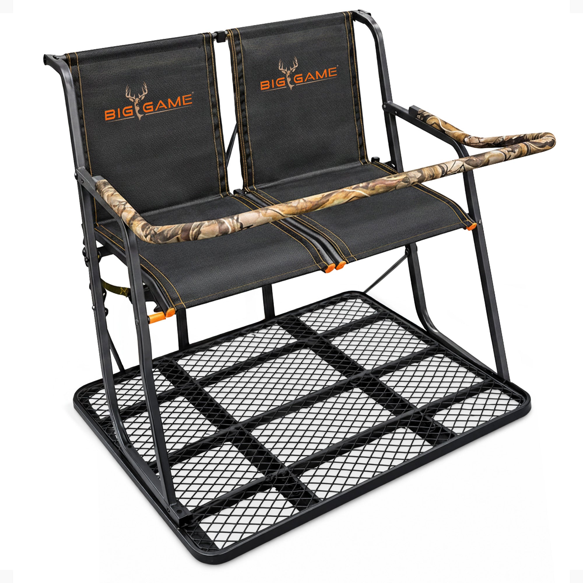Big Game Spector XT Lightweight Portable 2 Hunter Tree Ladder Stand (Open Box)