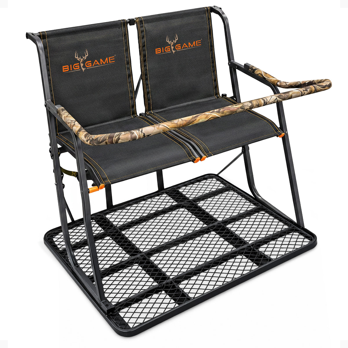 Big Game Spector XT 17 Foot 2 Person Deer Hunting Ladder Climbing Tree Stand - VMInnovations