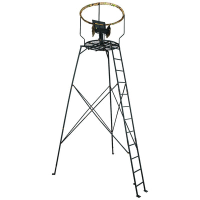 Muddy 16' Liberty Tripod Stand Hunting Gear with Flex Tek Seat Hunting Chair