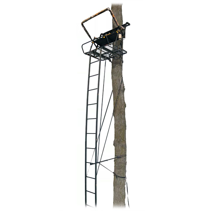 Muddy The Nexus XTL 20 Foot Hunting Ladderstand, 2 Person Climbing Tree Stand - VMInnovations