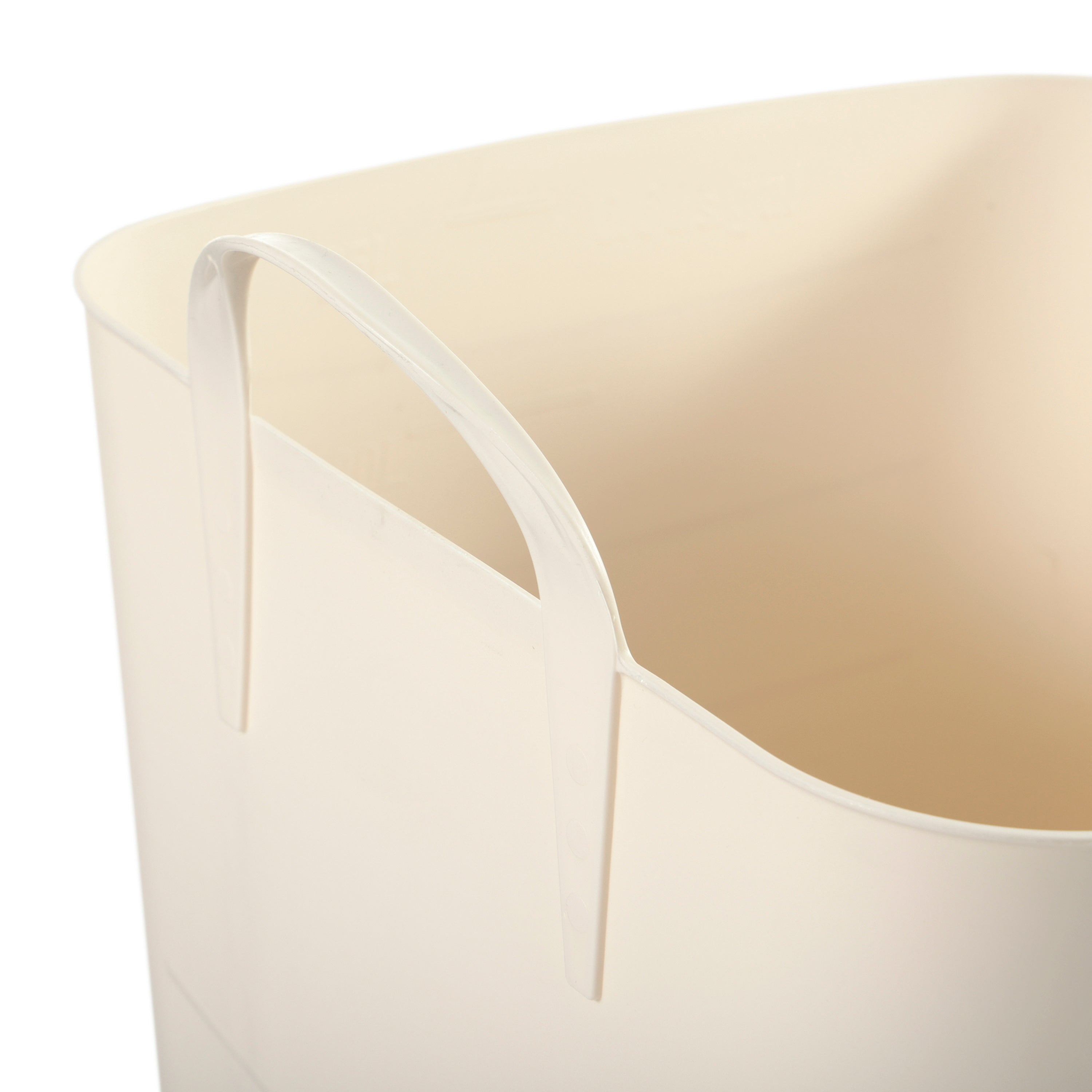 Life Story Tub Basket 6.6 Gal Plastic Storage Tote Bin w/ Carry Handles (6 Pack) - VMInnovations