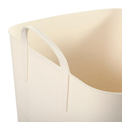 Life Story Tub Basket 6.6 Gal Plastic Storage Tote Bin w/ Carry Handles (6 Pack)