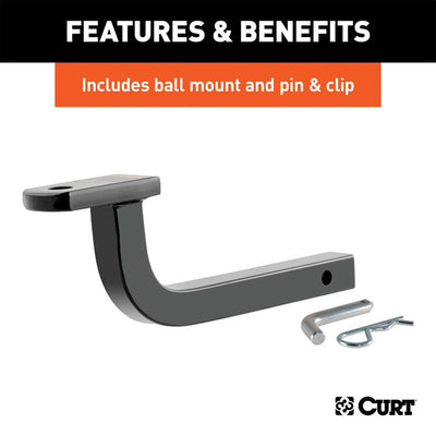 Curt Trailer Hitch 1-1/4-Inch Receiver for Chevrolet Saturn and Aura (Open Box)