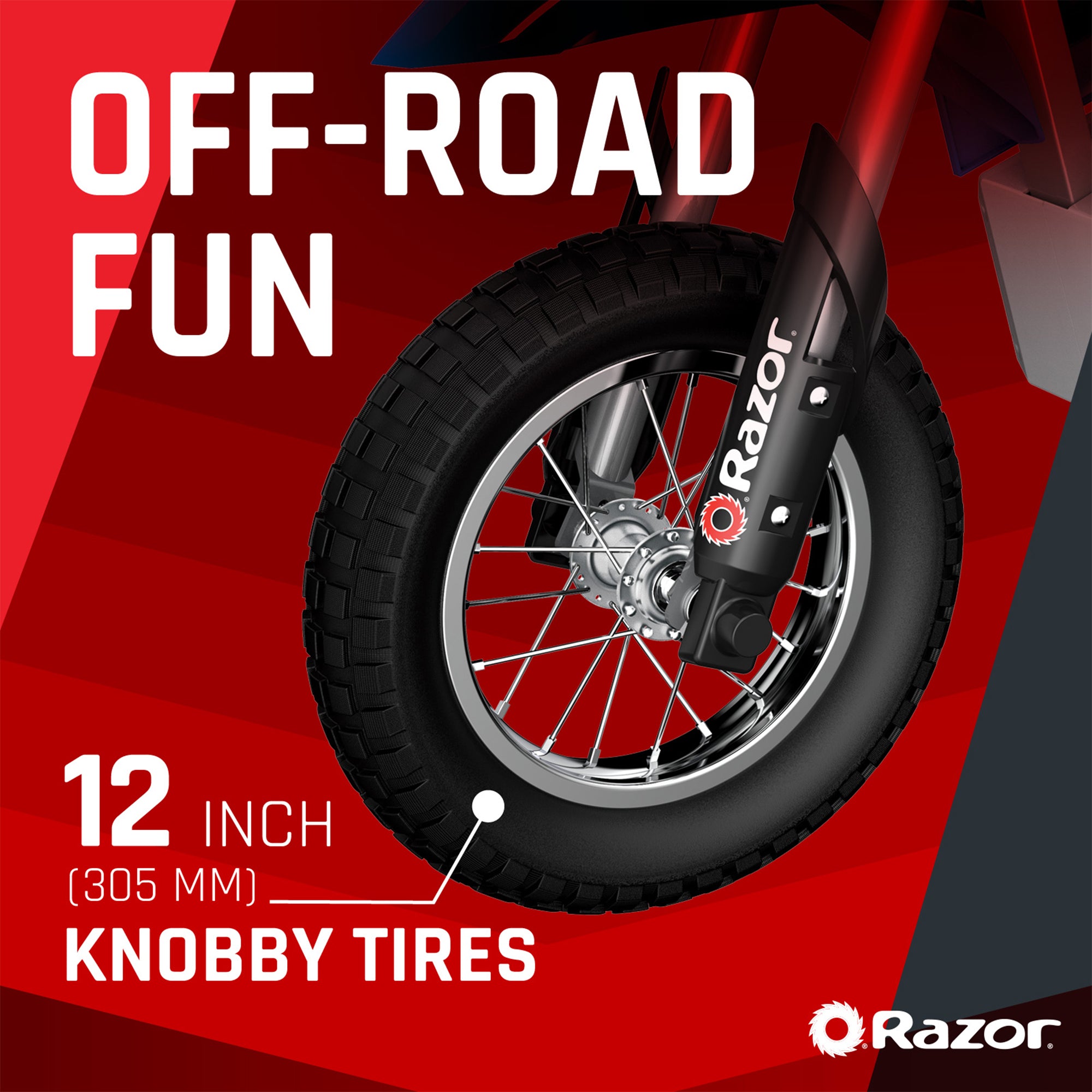 RAZOR 24V Dirt Rocket MX350 Electric Motorcycle Bike (For Parts) - VMInnovations