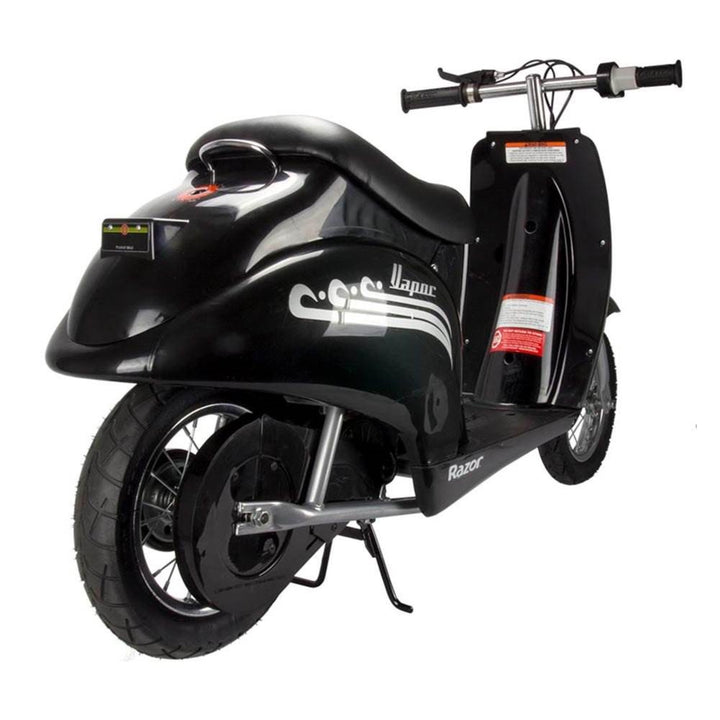 Razor Pocket Mod Vapor 24V 250W Electric Retro Scooter - Black (Open Box)