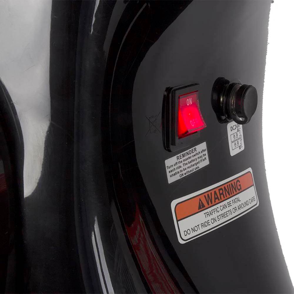 Razor Pocket Mod Vapor 24V 250W Electric Retro Scooter - Black (Open Box)