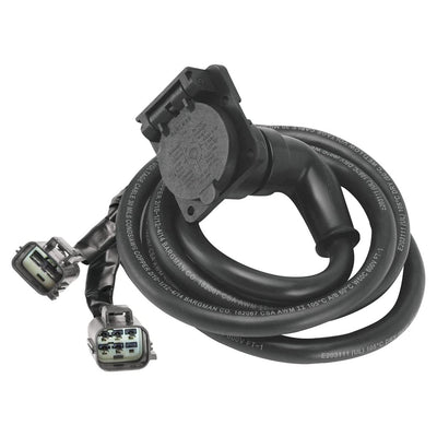 Bargman 7-Way 90 Degree Fifth Wheel/Gooseneck Trailer Wiring Harness (Open Box) - VMInnovations