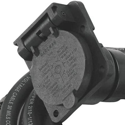 Bargman 7-Way 90 Degree Fifth Wheel/Gooseneck Trailer Wiring Harness (Open Box) - VMInnovations