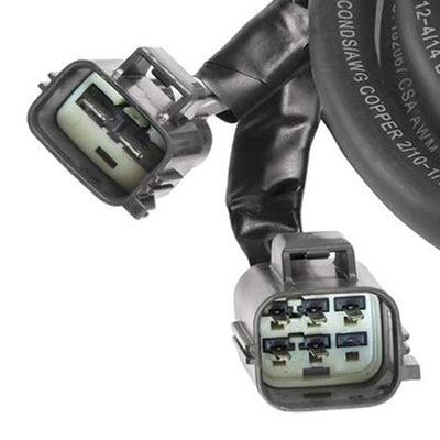 Bargman 7-Way 90 Degree Fifth Wheel/Gooseneck Trailer Wiring Harness (Open Box) - VMInnovations