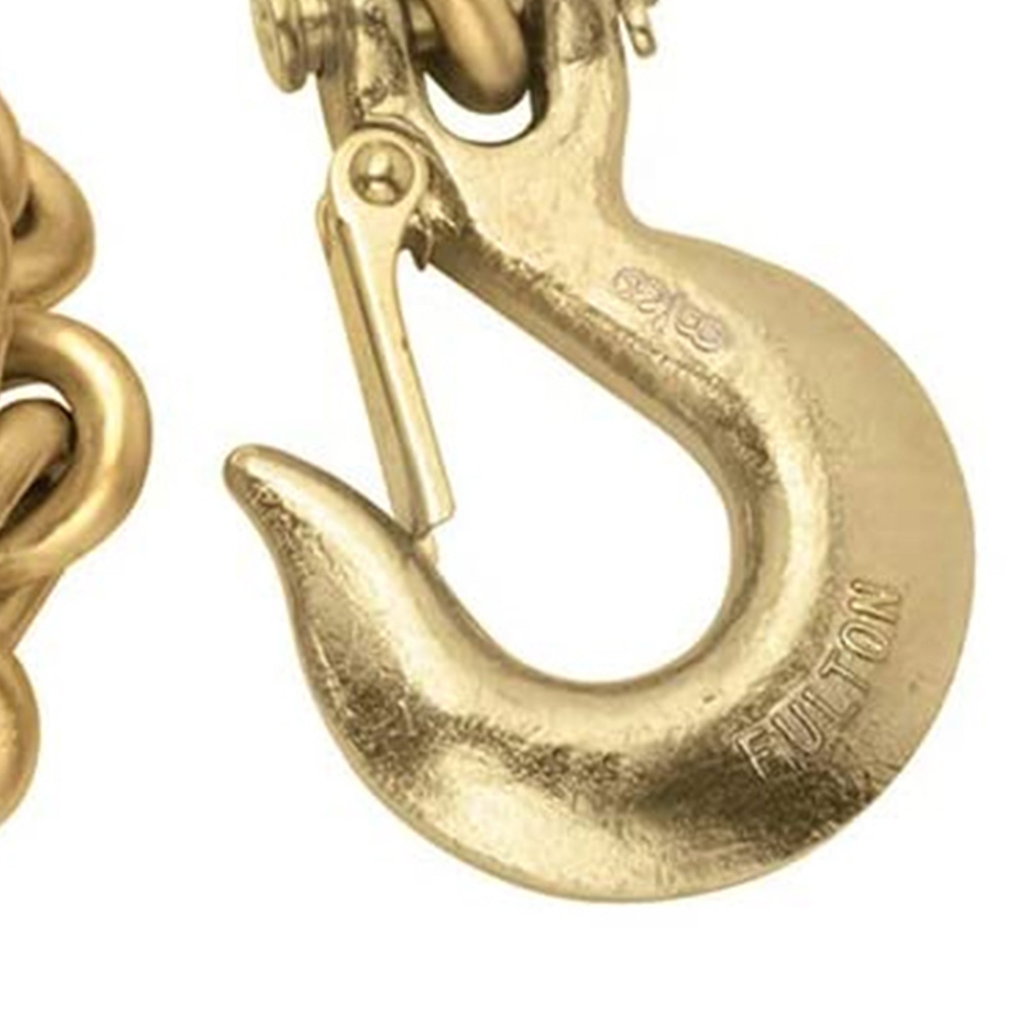 Reese Towpower 49151 Goosebox 20,000 Pound Rated Trailer Chains and Hooks, Gold (For Parts)