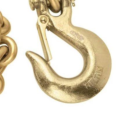 Reese Towpower 49151 Goosebox 20,000 Pound Rated Trailer Chains and Hooks, Gold (For Parts)