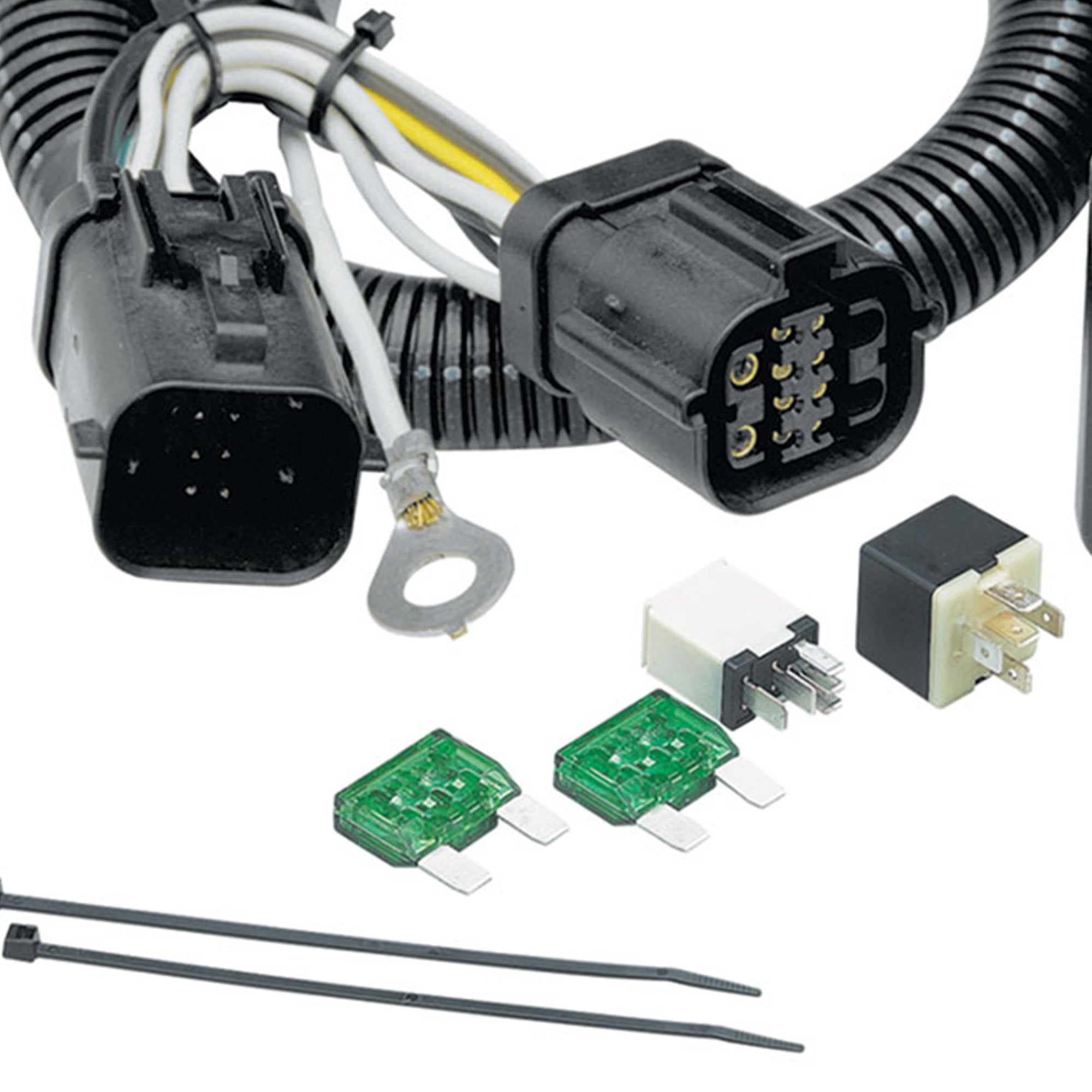 Tekonsha 7-Way Tow Harness Wiring Package for Ford Vehicles (For Parts)