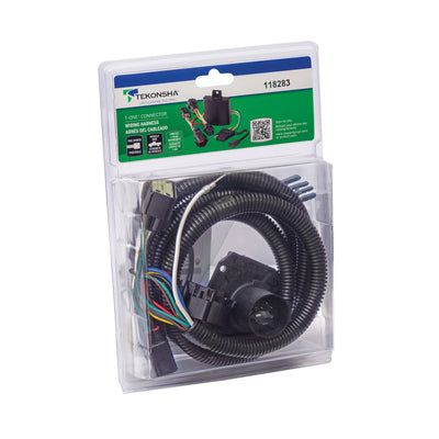 Tekonsha 7 Way Tow Harness Connector Wiring Package for Ford Vehicles (Open Box)