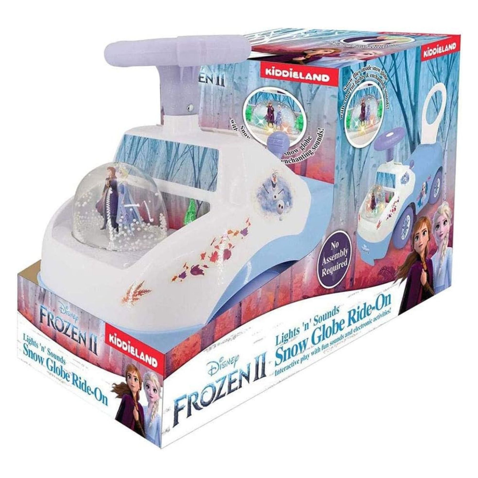 Disney Frozen II Lights N' Sounds Activity Ride-On, Large - VMInnovations