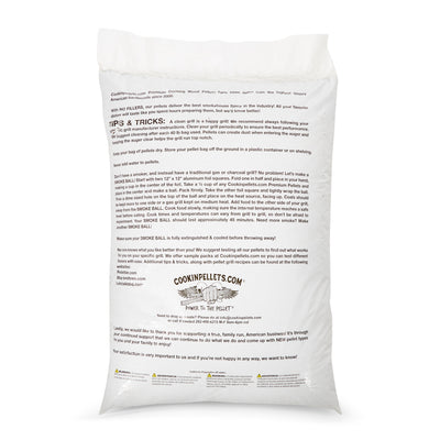 CookinPellets Premium Hickory Wood Pellets & Apple Mash Wood Pellets, 40 Lb Bags