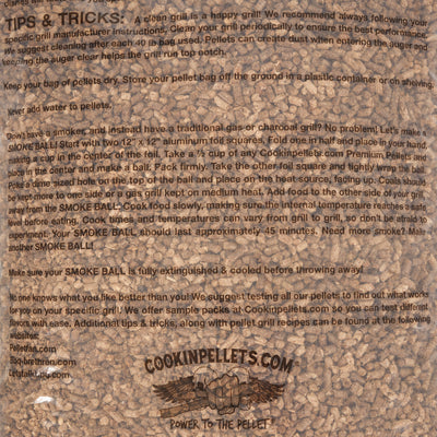 CookinPellets Black Cherry Hardwood Pellets and Perfect Mix Pellets, 40 Lb Bags