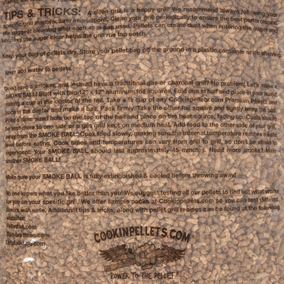 CookinPellets Perfect Mix Wood Pellets and Black Cherry Wood Pellets, 40 Lb Bags