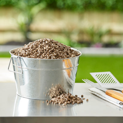 CookinPellets 40 Lb Perfect Mix Hickory, Cherry,Maple, Apple Wood Pellets (Used) - VMInnovations