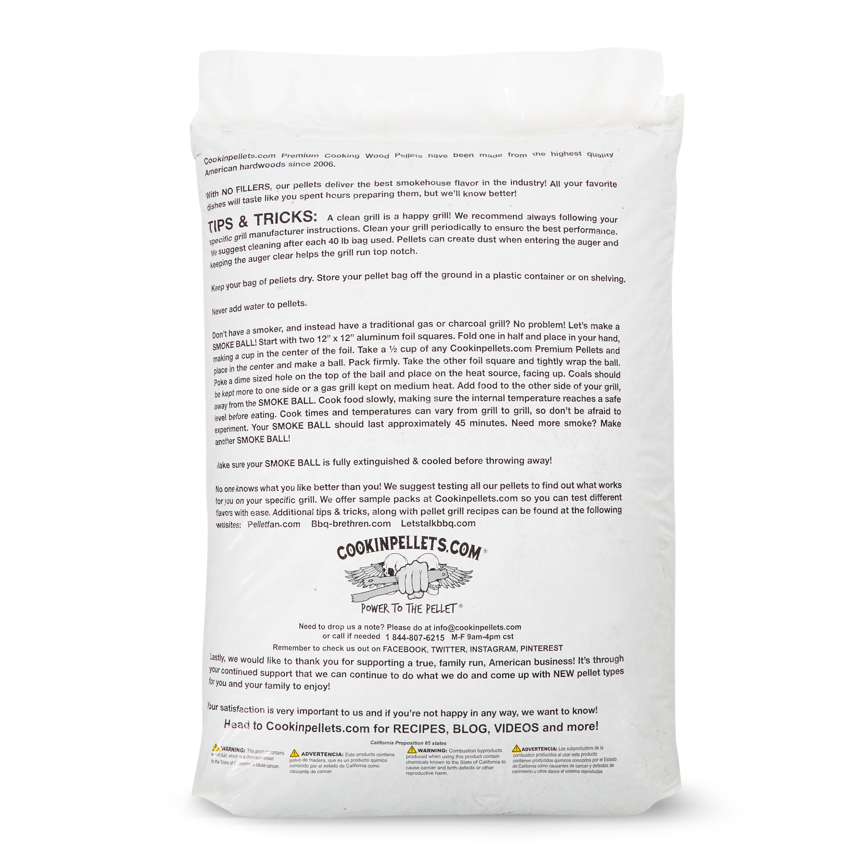 CookinPellets Black Cherry Smoker Hardwood Wood Pellets, 40 Pound Bag (4 Pack) - VMInnovations