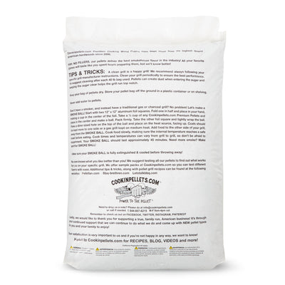 CookinPellets Premium Hickory Smoking Pellets & Black Cherry Pellets, 40 Lb Bags