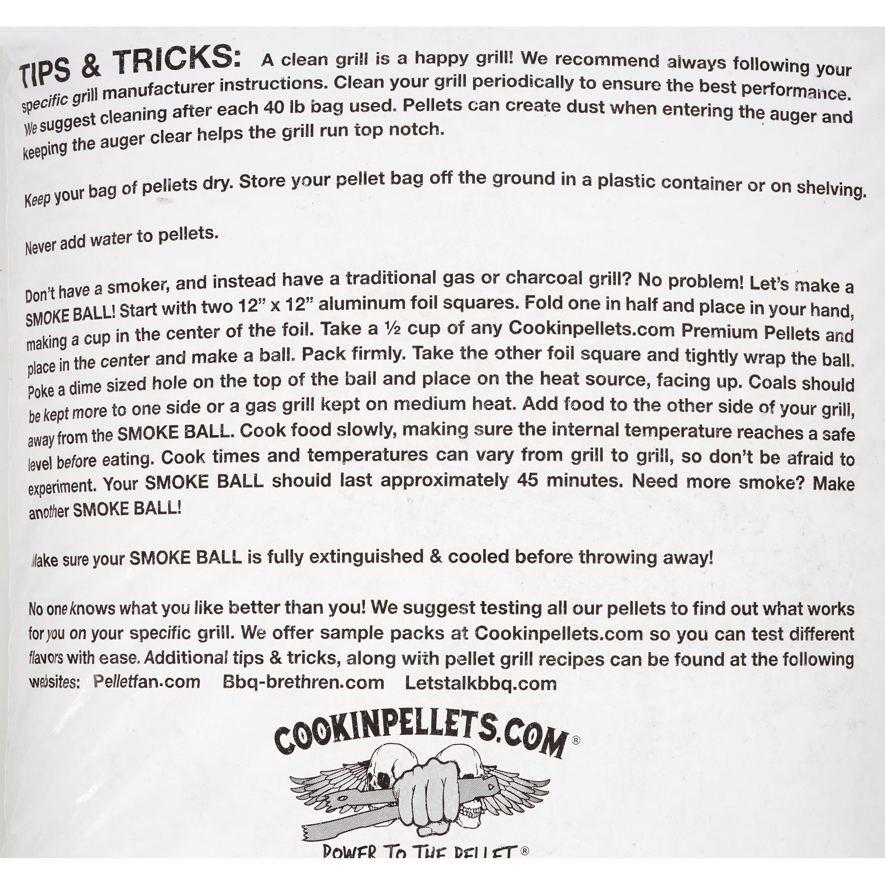 CookinPellets Black Cherry Smoker Wood Pellets & Apple Mash Pellets, 40 Lb Bags