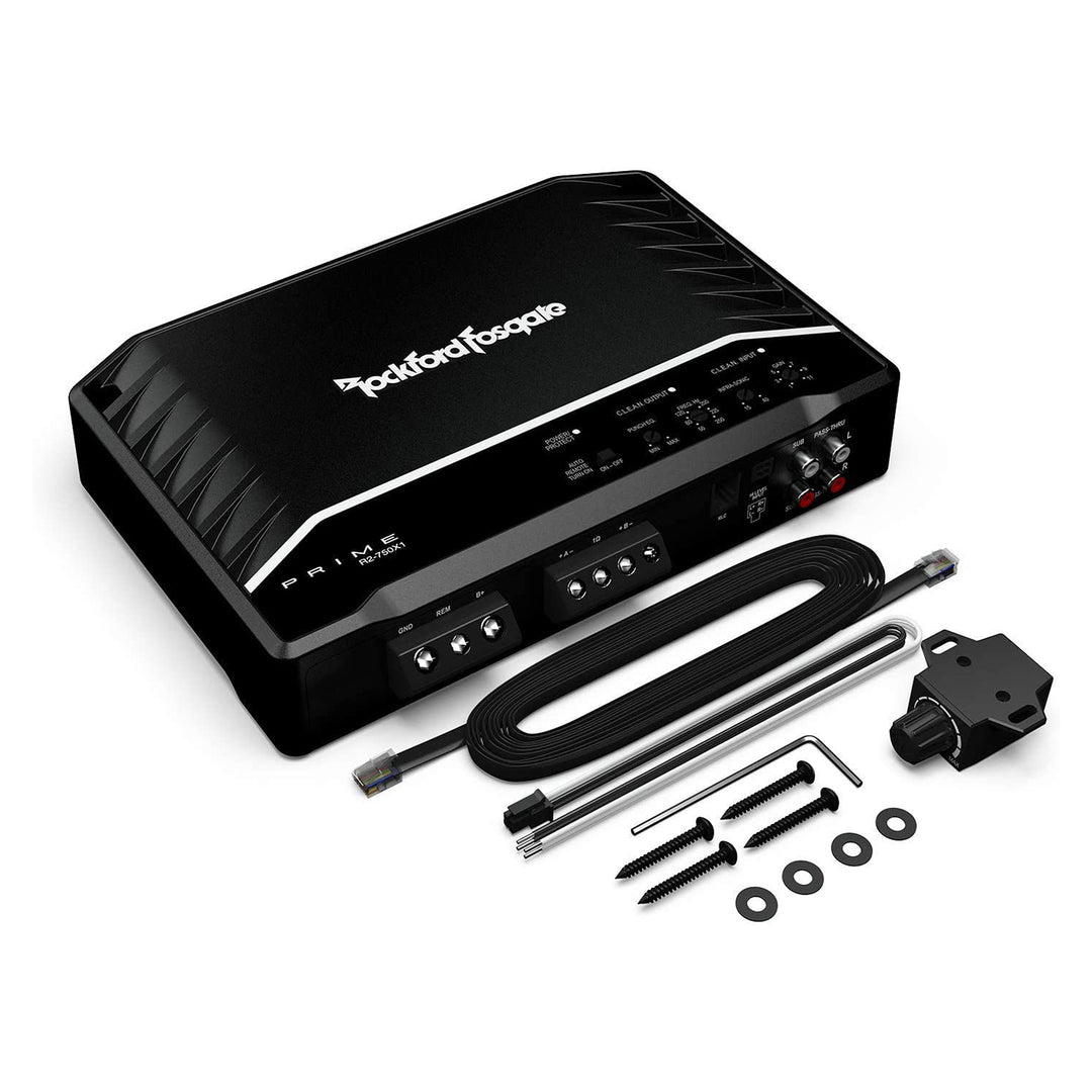 Rockford Fosgate Prime 750W RCA Full Range Class D Mono Amplifier (Open Box)