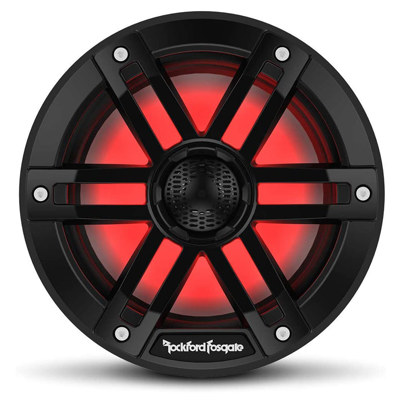 Rockford Fosgate Color Optix Marine 2-Way 6.5-Inch Speaker Set, Black (Used)