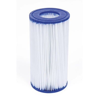 Bestway Round 14 Foot Steel Pro MAX Above Ground Pool w/ Filter Pump (For Parts)