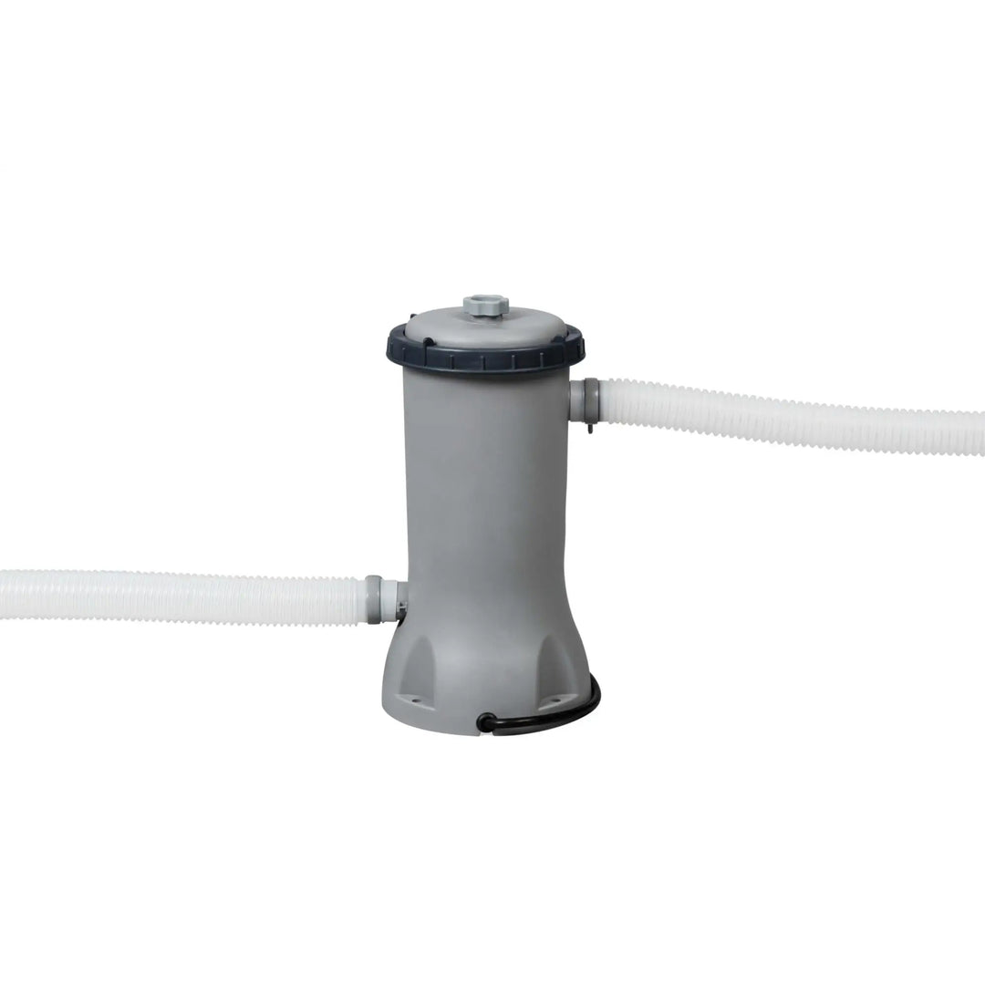 Bestway Power Steel Above Ground Pool Set w/ Filter Pump, 14'x8' (Open Box) - VMInnovations