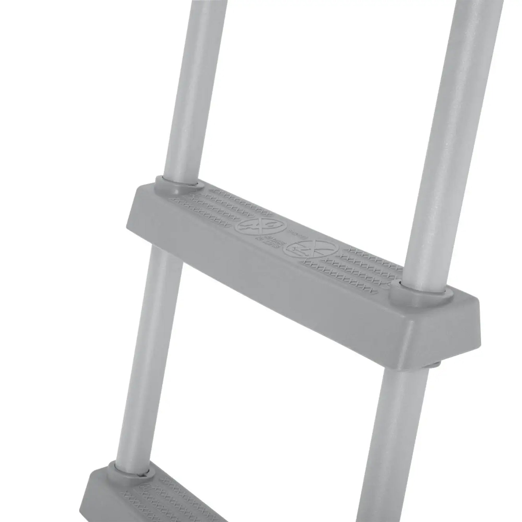 Bestway 58335E-BW 42 In Flowclear Above Ground Rust Resistant Pool Ladder (Used)