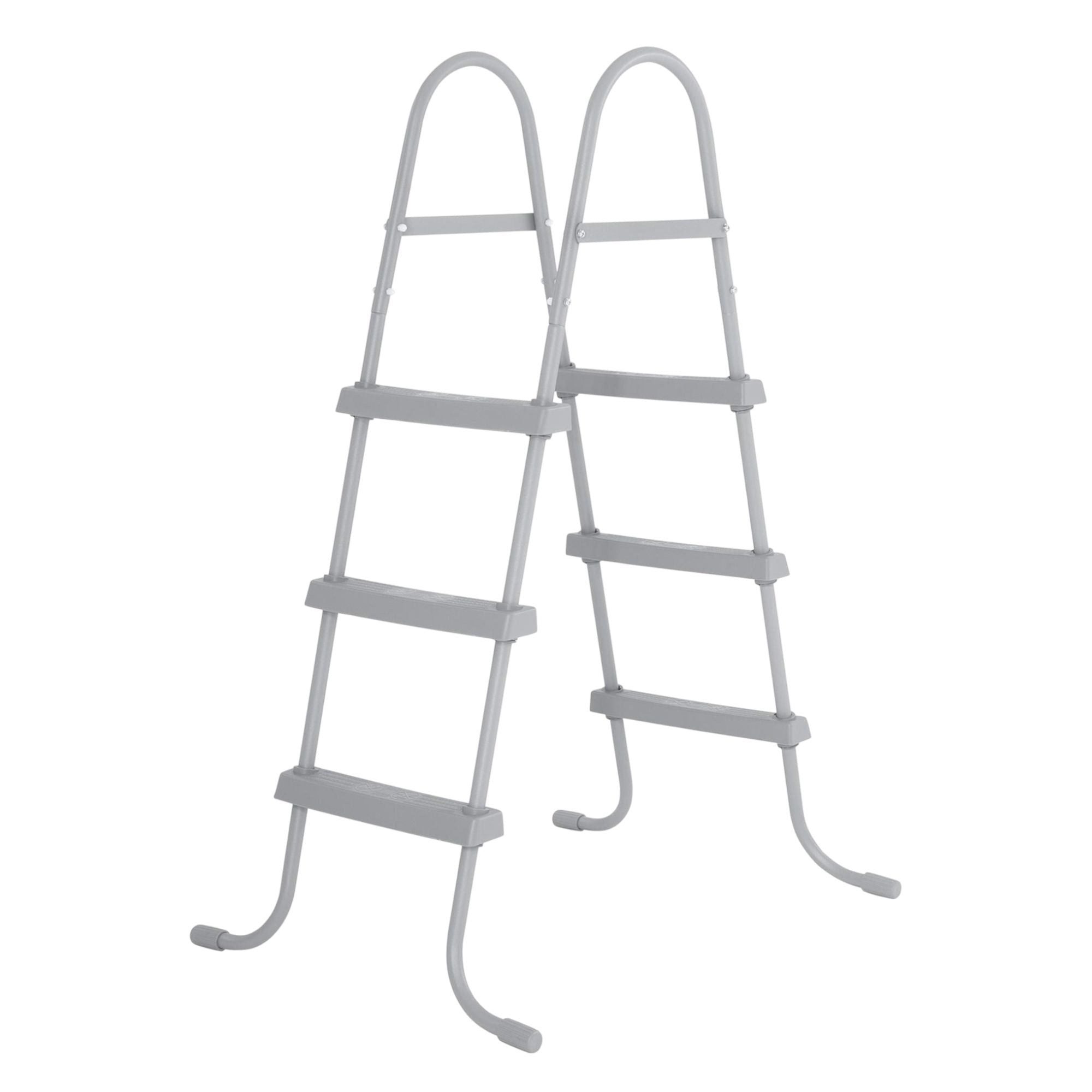 Bestway 58335E-BW 42 In Flowclear Above Ground Rust Resistant Pool Ladder (Used)