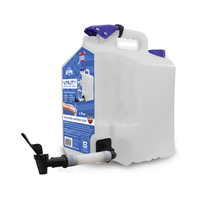 SureCan Camping Water Station 5 Gallon Utility Tank with Spigot (Open Box)