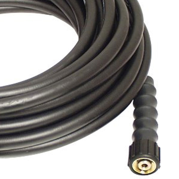 Apache 10085591 5/16 Inch 3700 psi Thermoplastic Pressure Washer Hose, Black