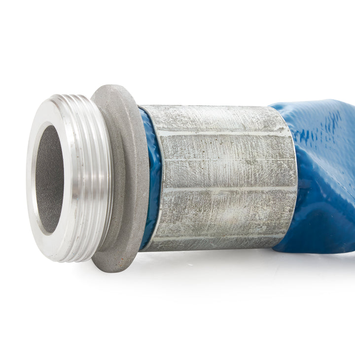 Apache 98138015 1.5 Inch Diameter 50 Foot Length 75 PSI PVC Lay Flat Hose, Blue