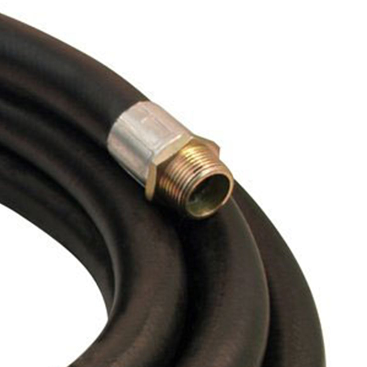 Apache 3/4 In Diameter 10 Foot Length Farm Fuel Transfer Hose, Black (Open Box)
