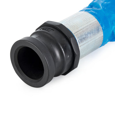 Apache 98138045 2" Diameter 50' Long PVC Lay-Flat Discharge Hose, Blue (2 Pack)