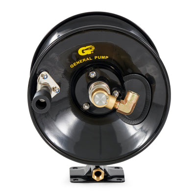 Apache Steel Pressure Washer Reel for 50 Foot Hose with Pump, Black (Used) - VMInnovations