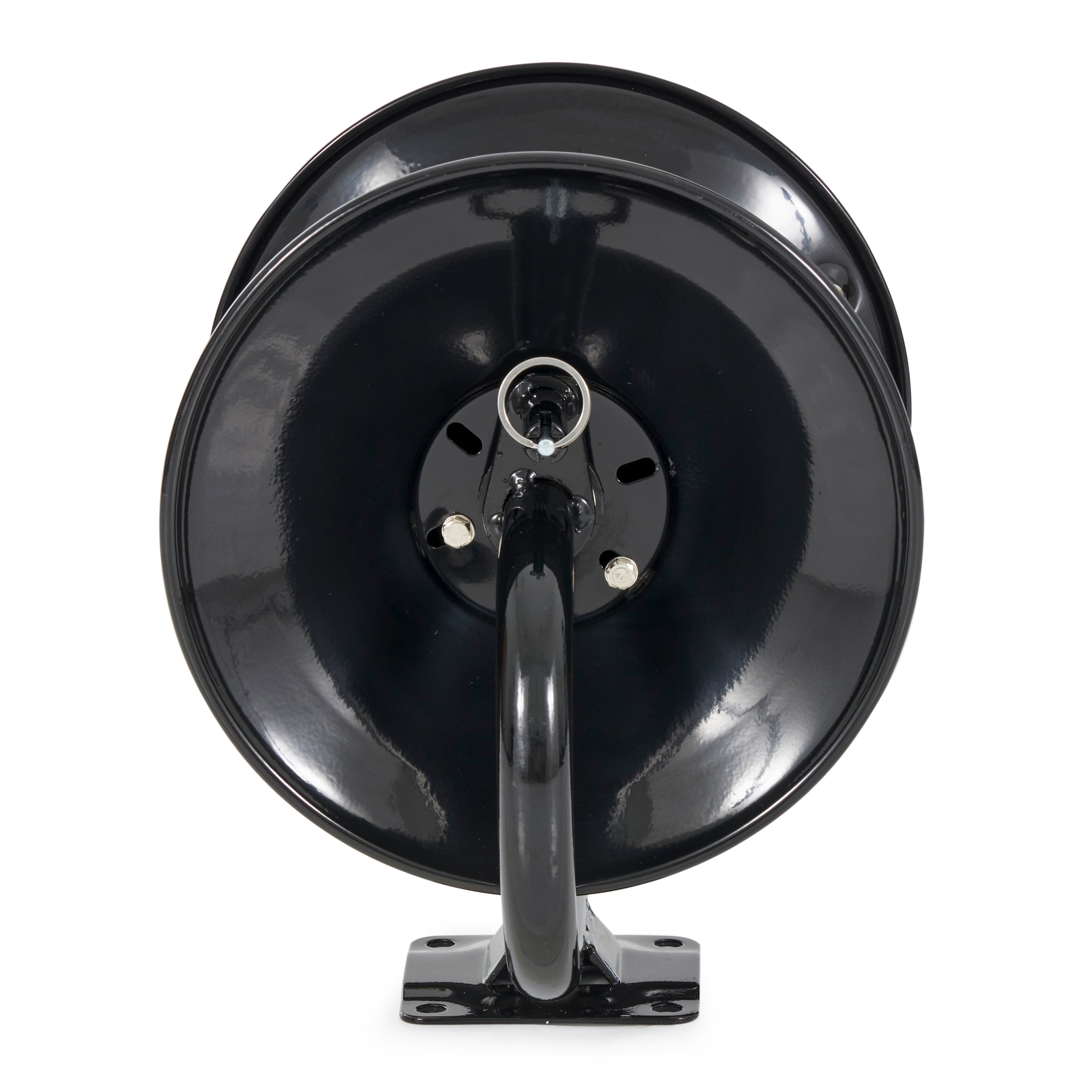 Apache Steel Pressure Washer Reel for 50 Foot Hose with Pump, Black (4 Pack)