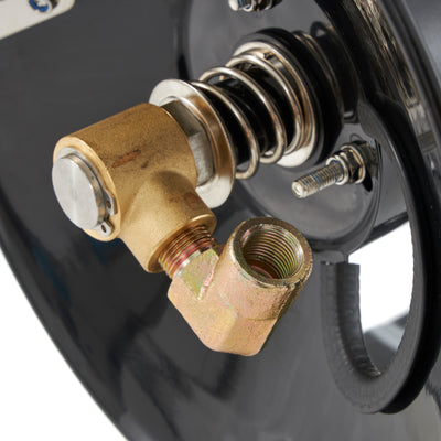 Apache Steel Pressure Washer Reel for 50 Foot Hose with Pump, Black (Used) - VMInnovations